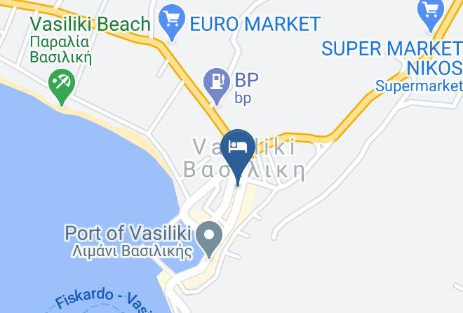 Levkas - Grand Theoni Hotel Maps