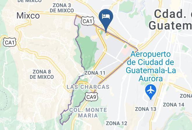 Guatemala - Grand Tikal Futura Hotel Maps