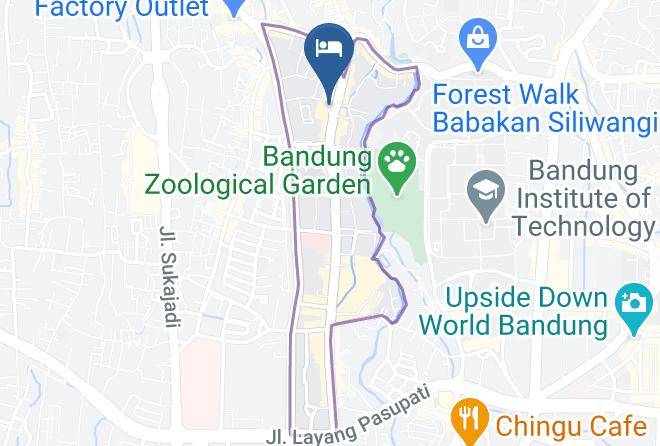Bandung - Grand Tjokro Hotel Maps
