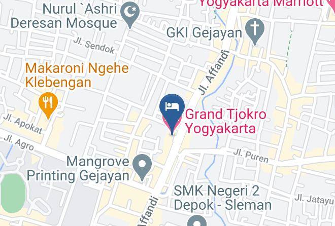 Sleman - Grand Tjokro Yogyakarta Maps
