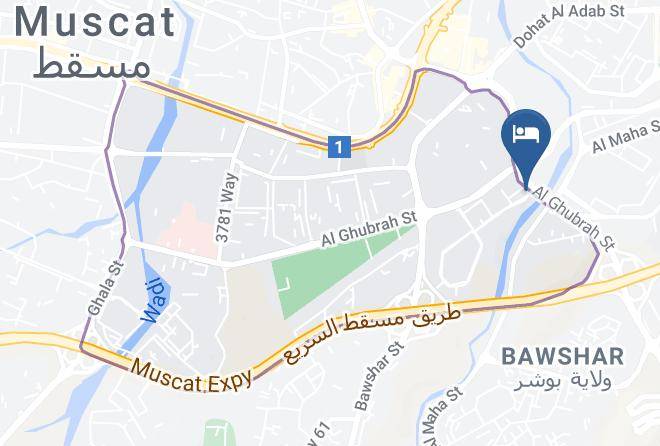 Bawshar - Grand Tourist Hotel Maps