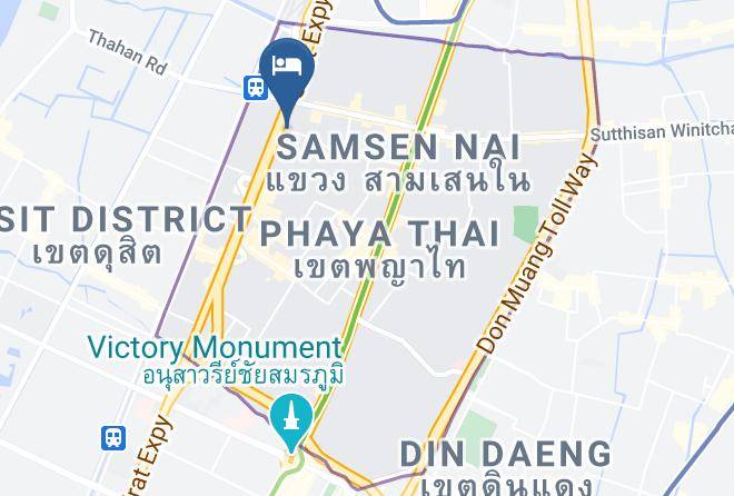 Phaya Thai - Grand Tower Inn Maps