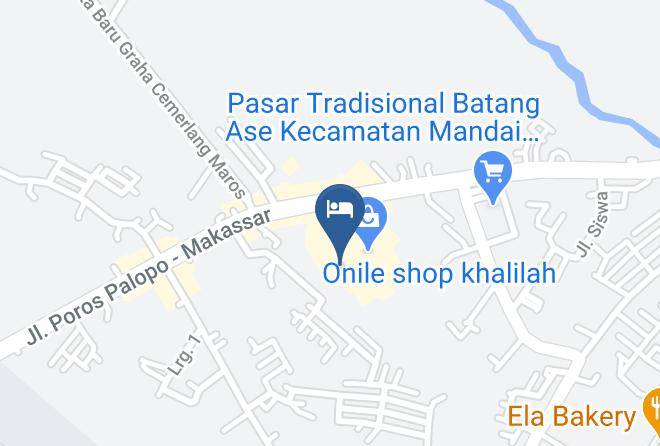 Maros Regency - Grand Town Hotel Maros Maps