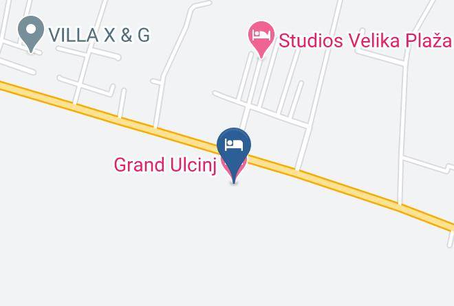 Ulcinj - Grand Ulcinj Hotel Maps