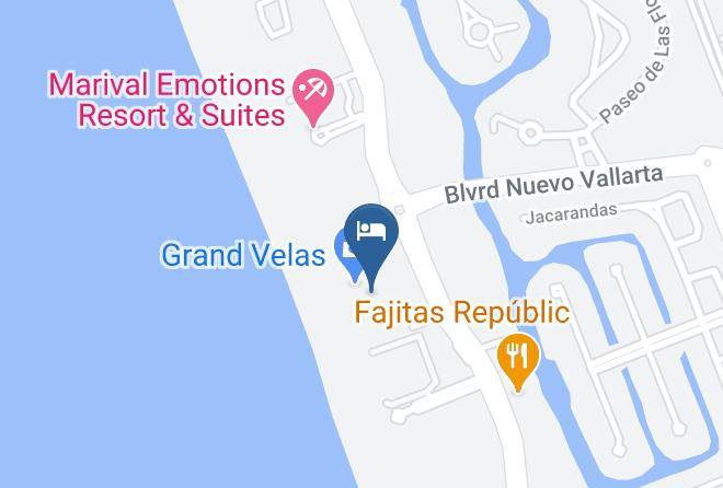 Bahia De Banderas - Grand Velas Riviera Nayarit Maps
