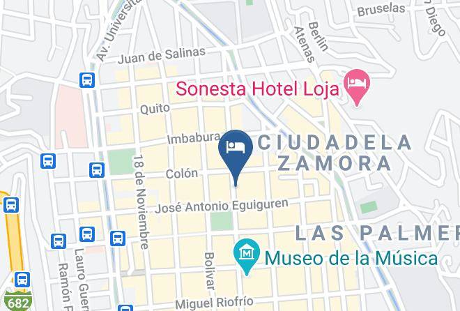 Loja - Hotel Grand Victoria Maps