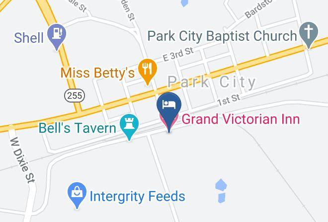Grand Victorian Inn Map