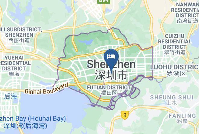 Shenzhen - Grand View Hotel Shenzhen Maps
