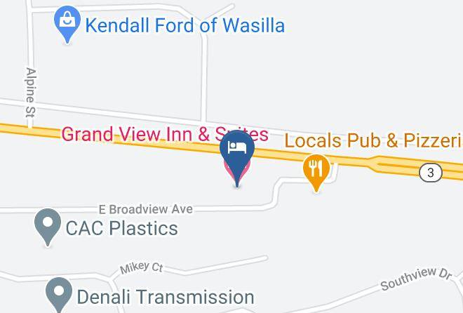 Matanuska Susitna Borough - Grand View Inn & Suites Maps