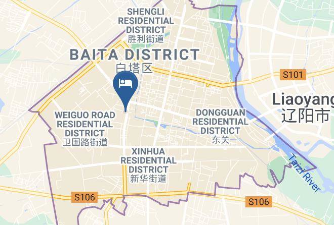 Liaoyang - Grand View International Hotel Maps