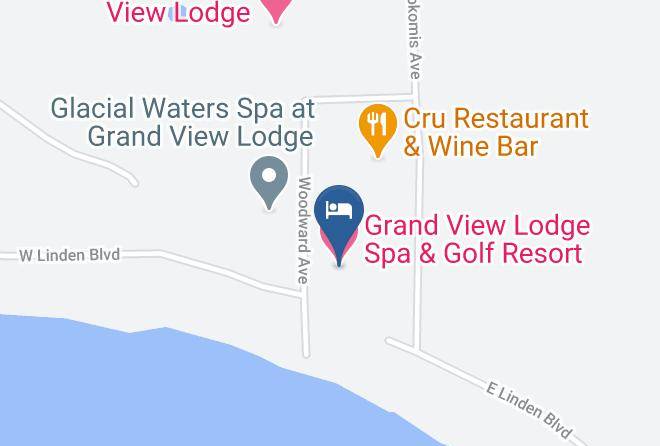 Crow Wing - Grand View Lodge Spa & Golf Resort Maps