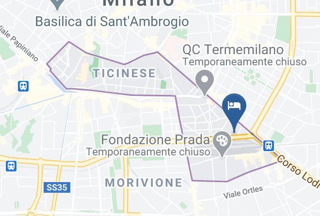 Milan - Grand Visconti Palace Hotel Maps
