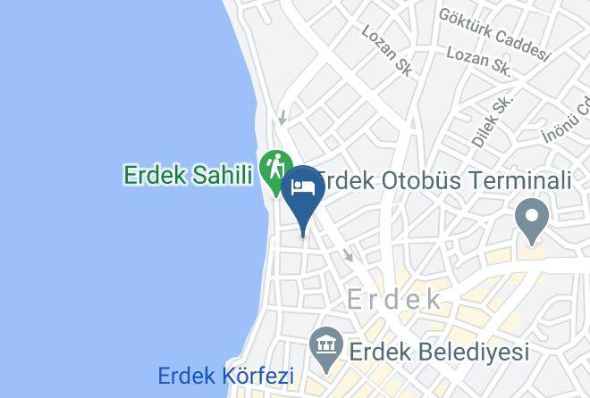 Erdek - Grand Vuslat Otel Erdek Maps