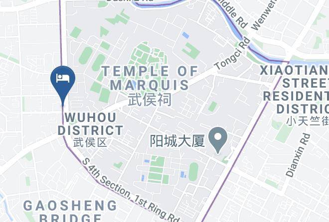 Chengdu - Grand Well Hotel Maps