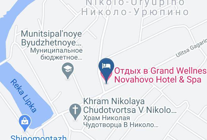 Krasnogorsky District - Grand Wellness Novahovo Hotel & Spa Maps