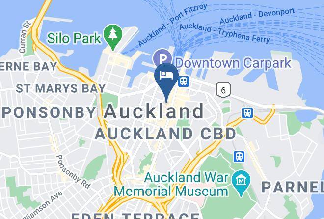 Ibis Budget Auckland Central Map