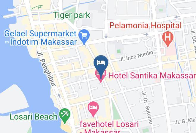 Makassar - Grand Wisata Hotel Maps