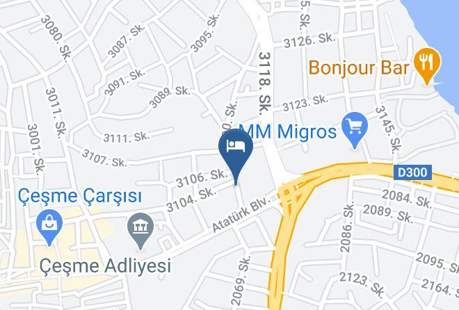 Grand Yayla Otel Map