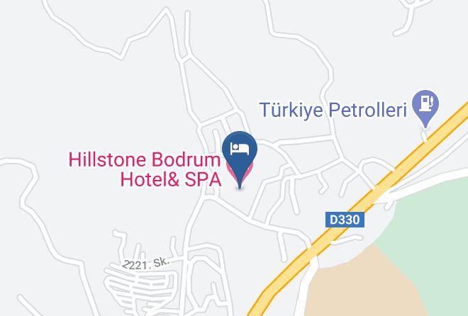 Bodrum - Hillstone Bodrum Hotel& Spa Maps