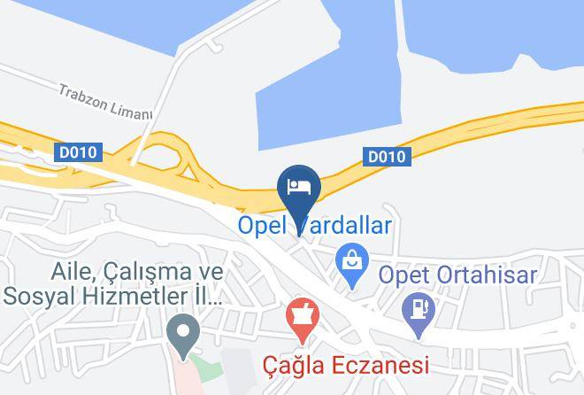 Ortahisar - Grand Zeus Otel Maps