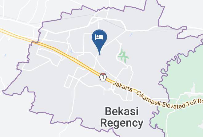 Bekasi Regency - Grand Zuri Hotel Jababeka Cikarang Maps
