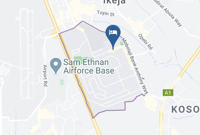 Kosofe - Grandbee Suites Hotel Maps