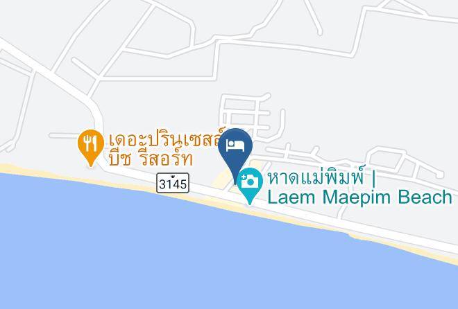 Amphoe Klaeng - Grandblue Resort & Beachclub Maps