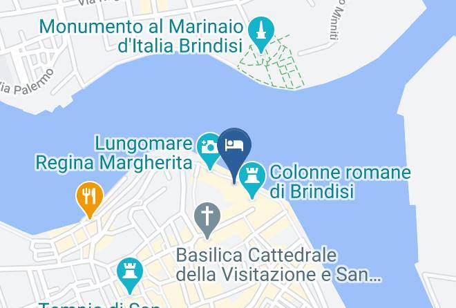 Brindisi - Grande Albergo Internazionale Maps