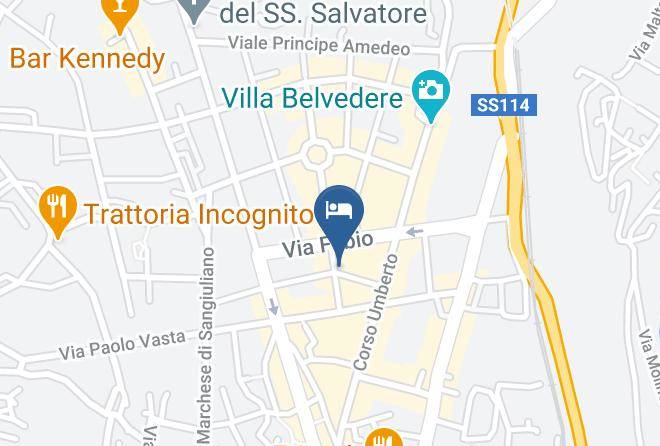 Catania - Grande Albergo Maugeri Maps