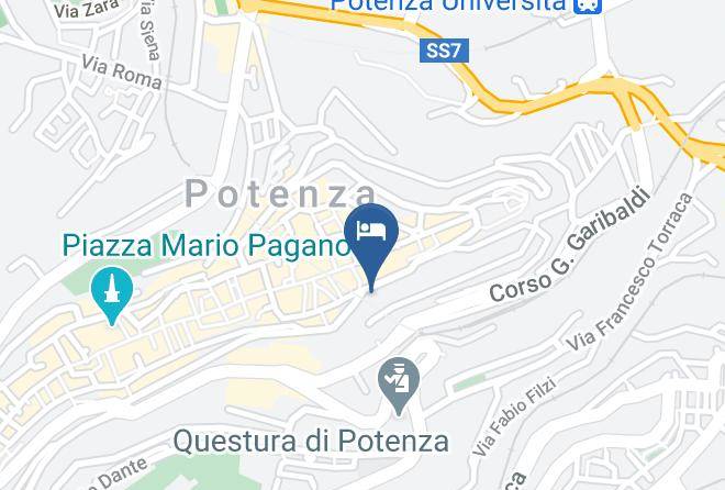Potenza - Grande Albergo Maps