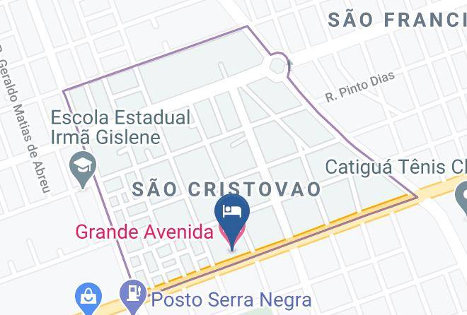 Patrocinio - Grande Avenida Hotel Maps