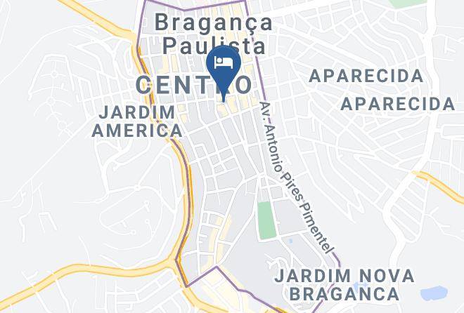 Braganca Paulista - Grande Hotel Braganca Maps