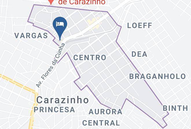 Carazinho - Grande Hotel Maps