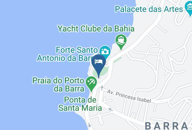 Salvador - Grande Hotel Da Barra Maps