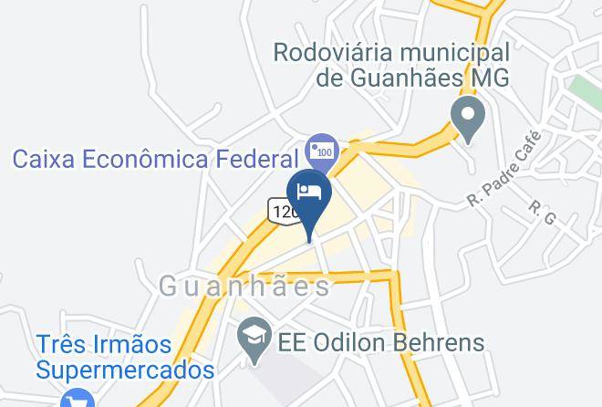 Guanhaes - Grande Hotel Maps