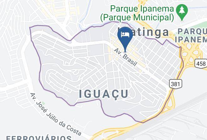 Ipatinga - Grande Hotel Ipatinga Maps