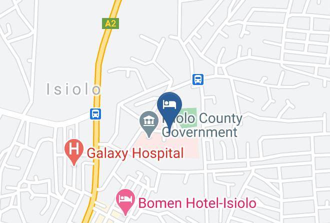 Isiolo - Grande Hotel Isiolo Maps