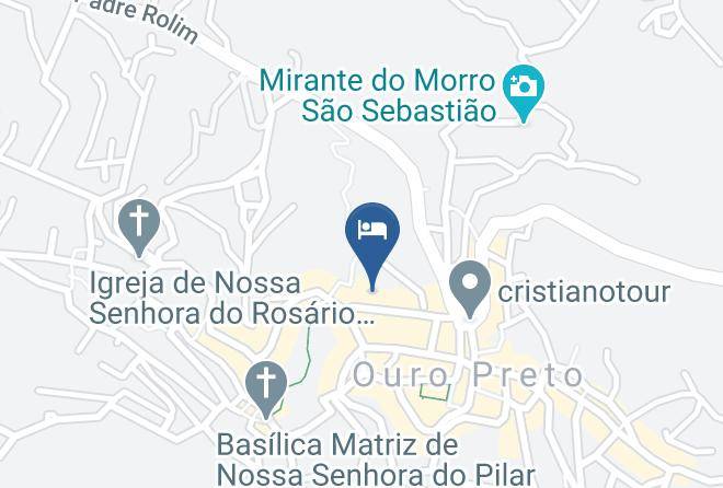Ouro Preto - Grande Hotel De Ouro Preto Maps
