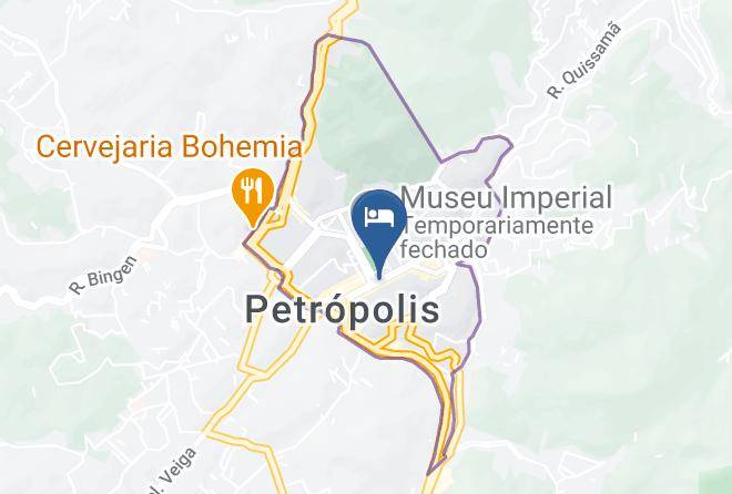 Grande Hotel Petropolis Map