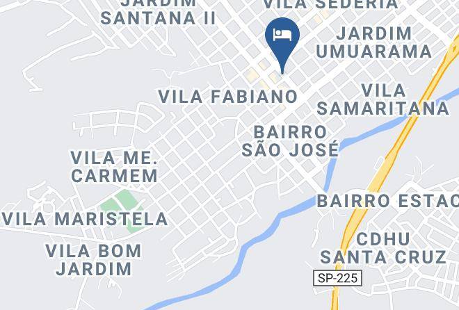 Santa Cruz Do Rio Pardo - Grande Hotel Santa Cruz Maps