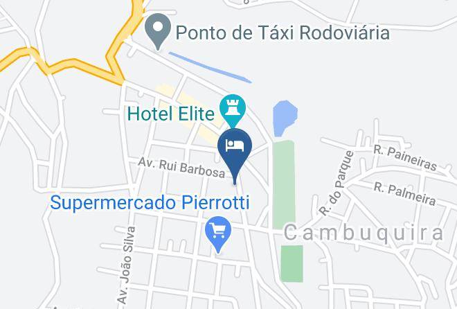 Cambuquira - Grande Hotel Trilogia Maps