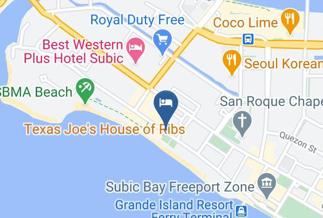 Grande Island Resort Subic Map