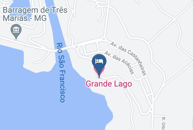 Tres Marias - Grande Lago Hotel Gastronomia Bar Maps