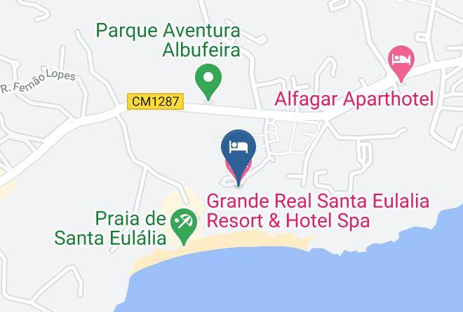 Albufeira - Grande Real Santa Eulalia Resort & Hotel Spa Maps