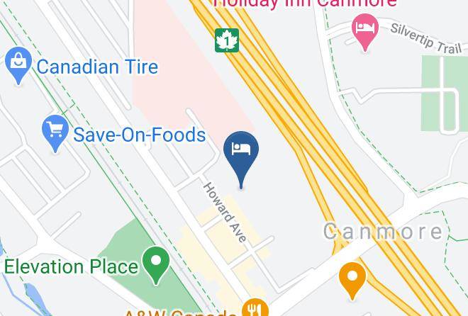 Grande Rockies Resort Bellstar Hotels & Resorts Map