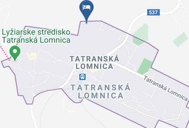 Poprad - Grandhotel Praha Tatranska Lomnica Maps