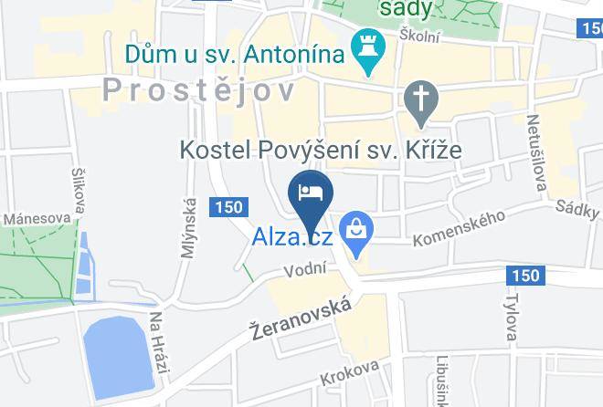 Grandhotel Prostejov Spol S Ro Map
