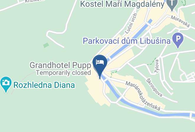 Grandrestaurant Pupp Map