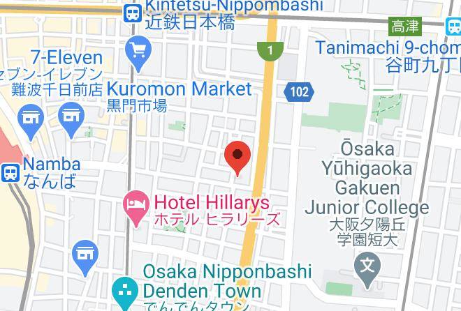 Osaka City Chuo Ward - Grandi Nipponbashi Park Hotel Maps