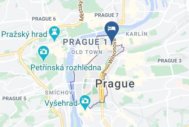 Prague - Grandior Hotel Prague Maps